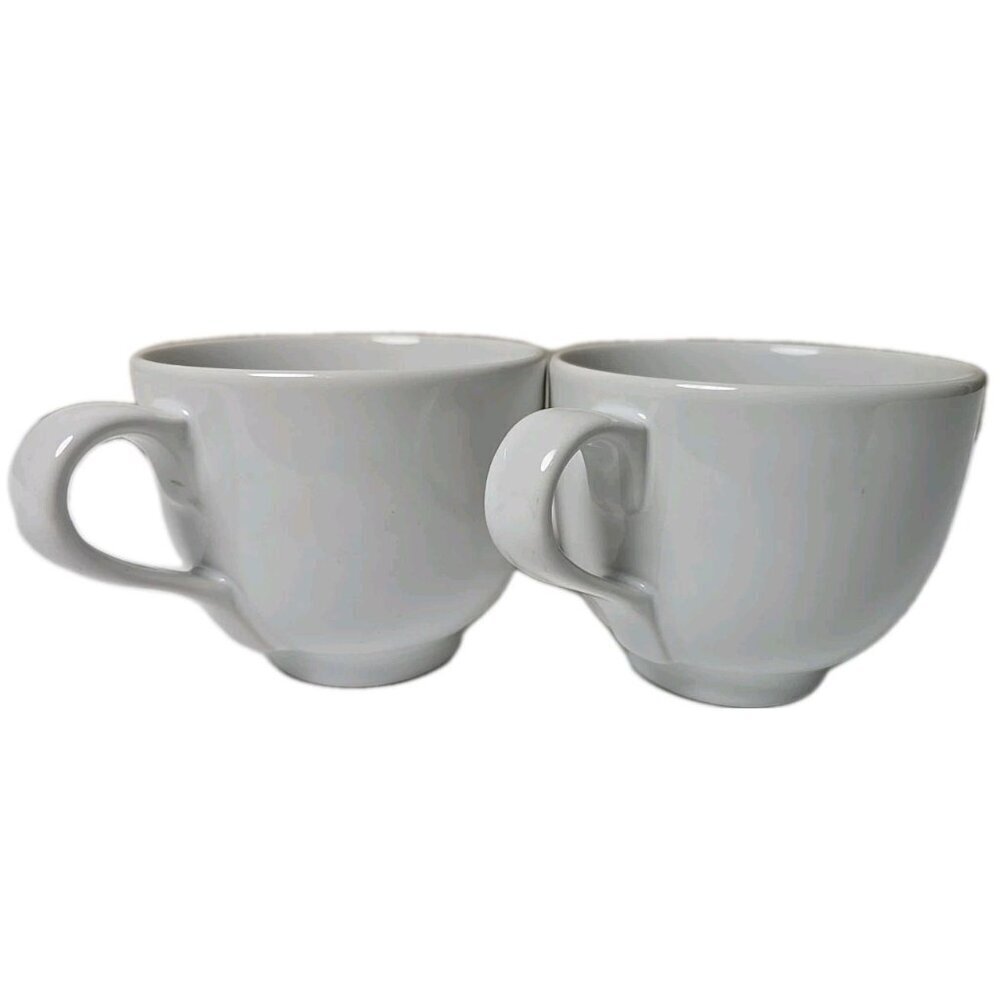 Set of 2 IKEA Bullra Coffee Mugs #15199 16 oz Turquoise & Rust - Picture 2 of 6